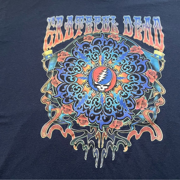 Grateful Dead Dark Blue Psychedelic Tee - Picture 2 of 3